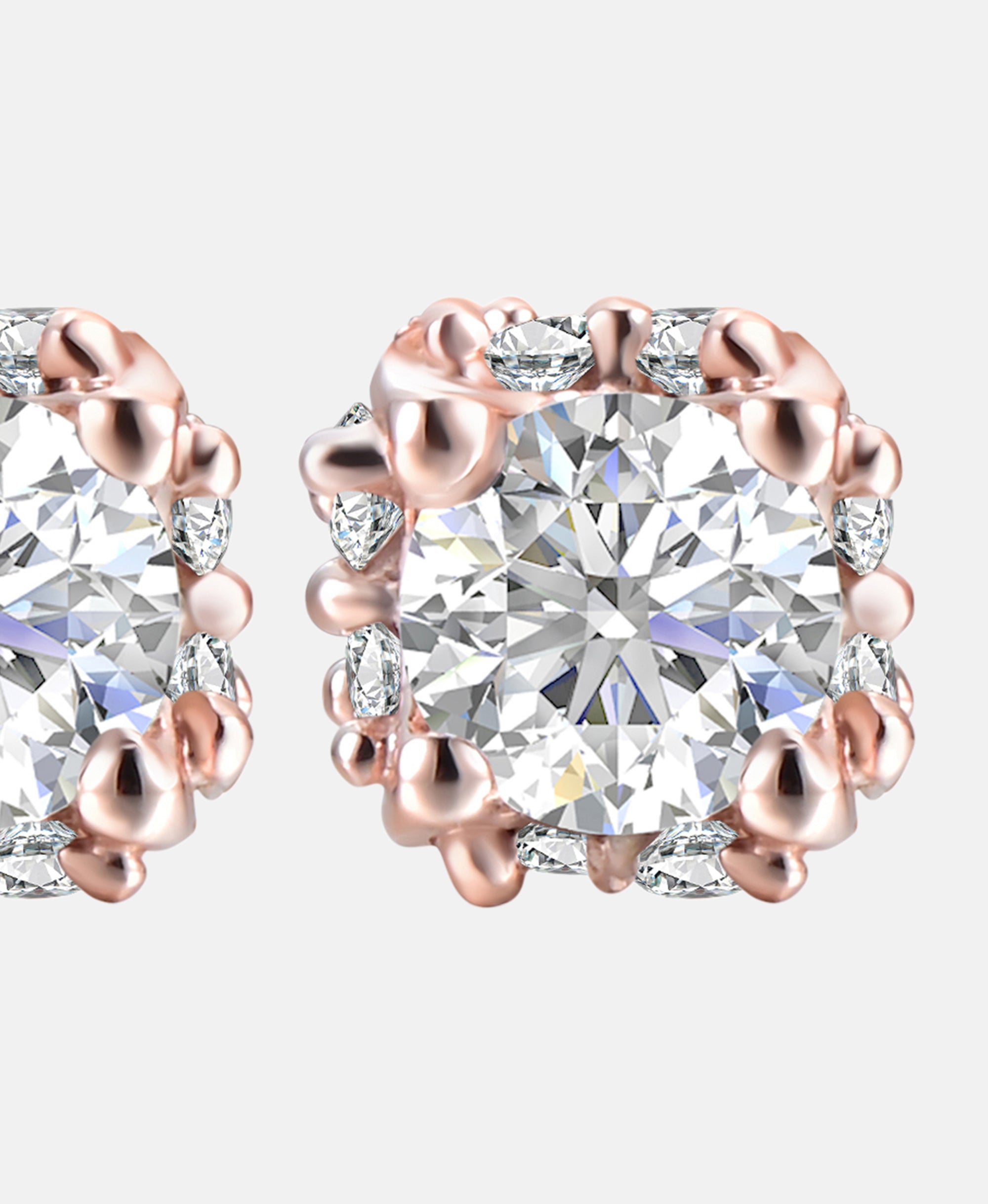 DIAMANT LETERNEL Earrings Rose gold