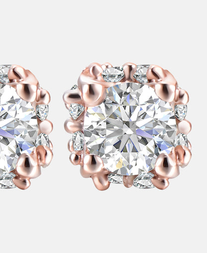 DIAMANT LETERNEL Earrings Rose gold