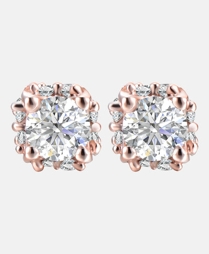 DIAMANT LETERNEL Earrings Rose gold