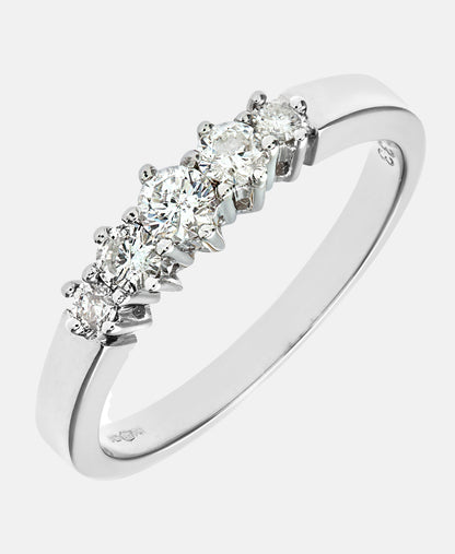 DIAMANT LETERNEL Ring Silver