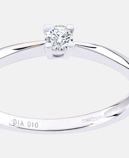 DIAMANT LETERNEL Ring Silver