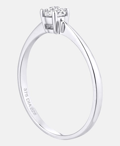 DIAMANT LETERNEL Ring Silver