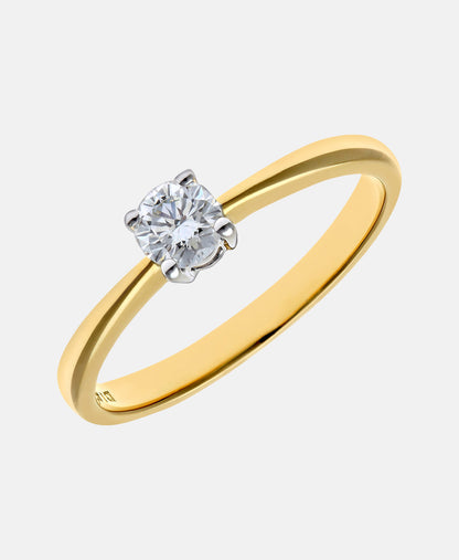 DIAMANT LETERNEL Ring Gold