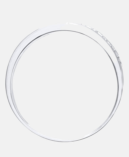 Eternity-Ring aus 375 Weißgold mit Diamant