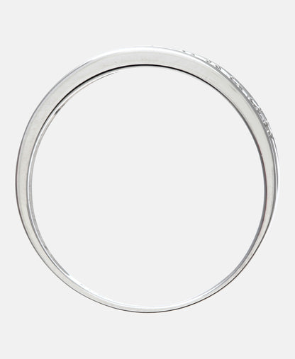 Eternity-Ring aus 375 Weißgold mit Diamant