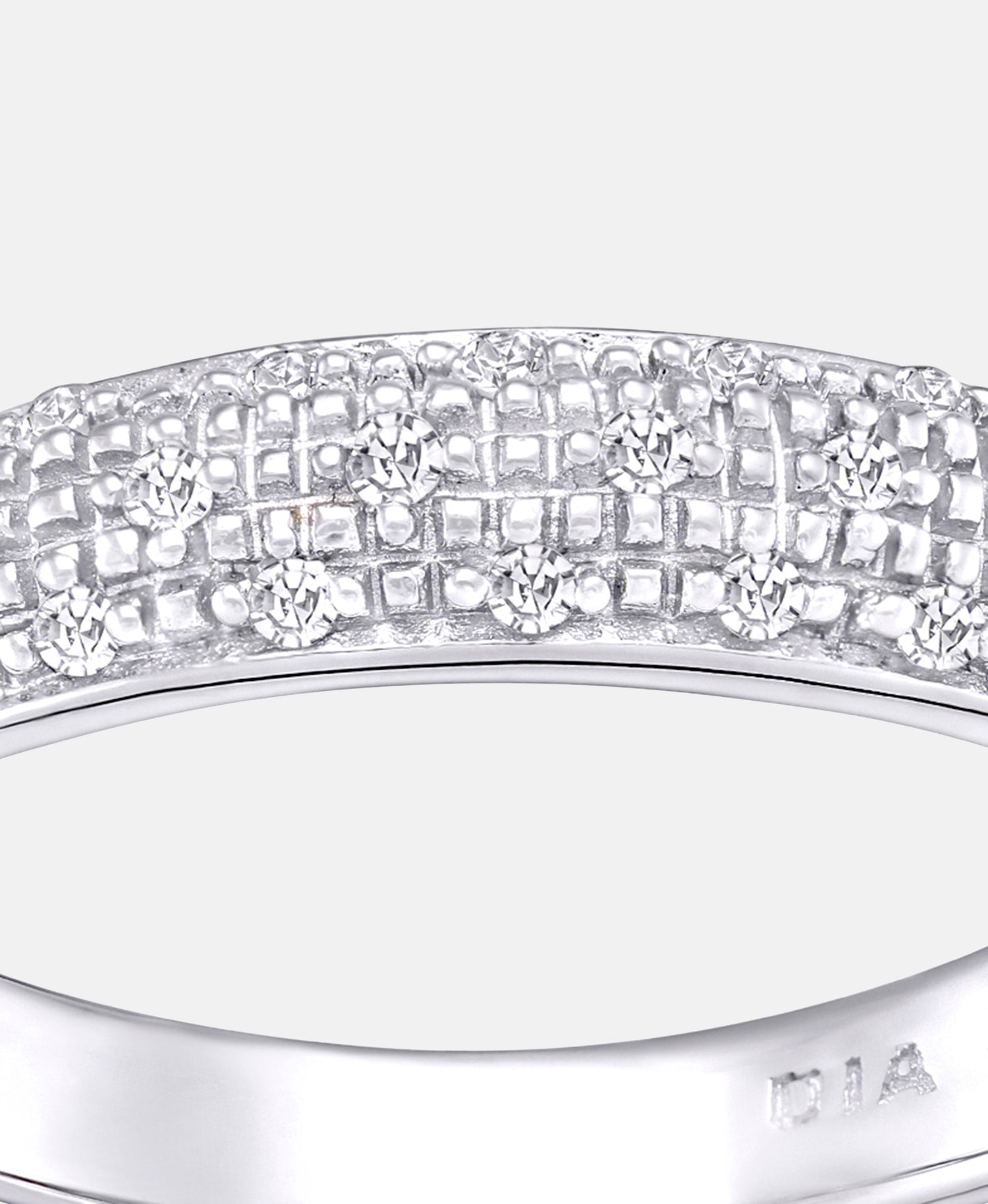 DIAMANT LETERNEL Ring Silver