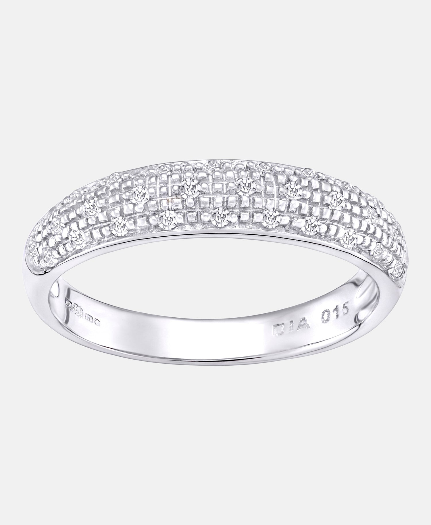DIAMANT LETERNEL Ring Silver