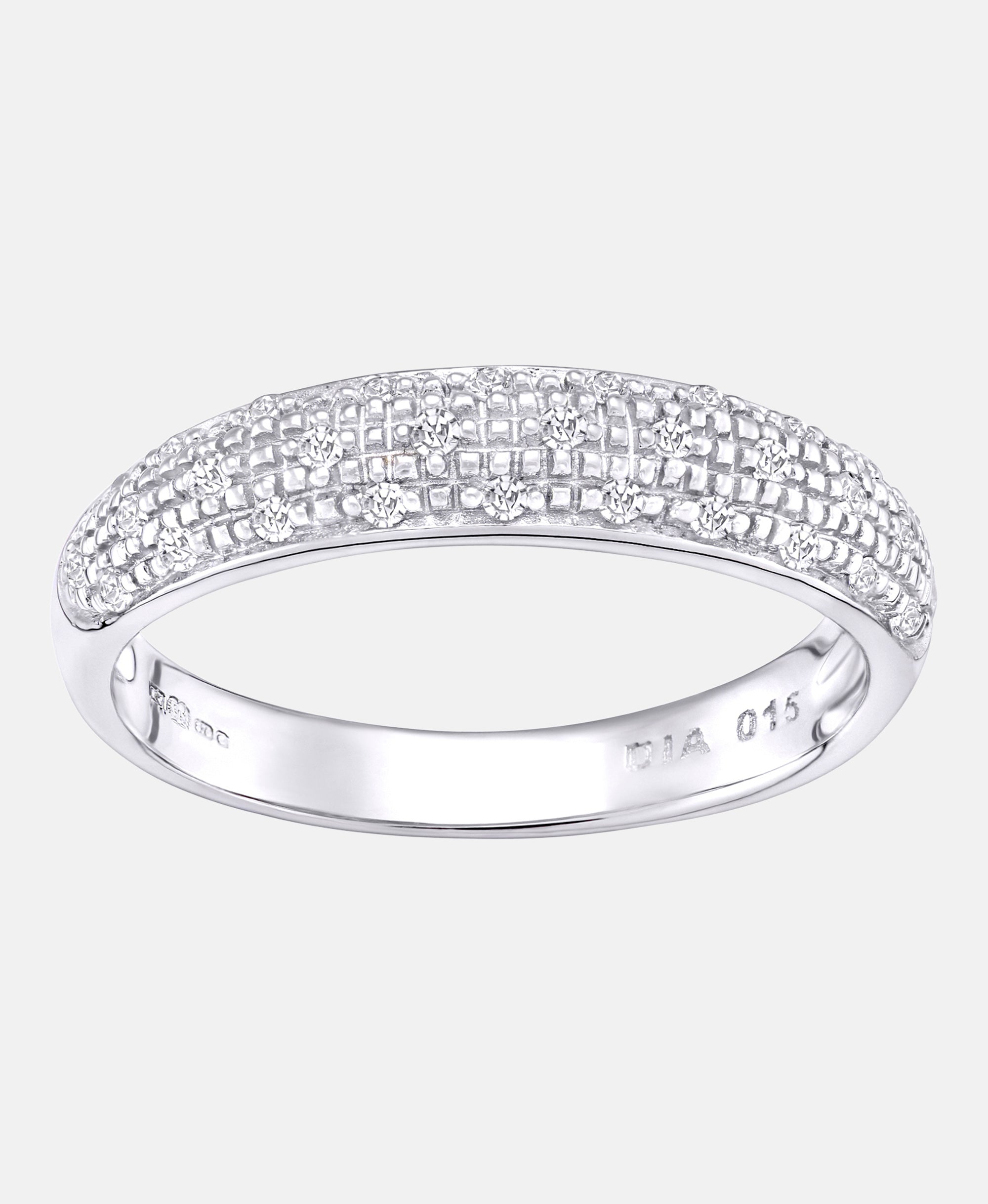 DIAMANT LETERNEL Ring Silver