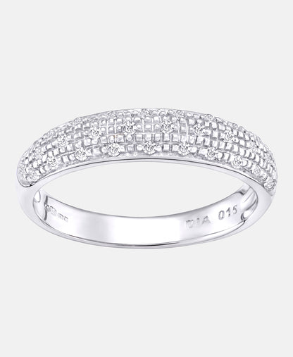 DIAMANT LETERNEL Ring Silver