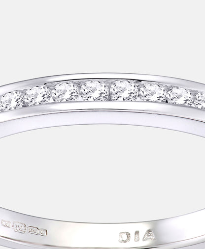 DIAMANT LETERNEL Ring Silver