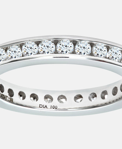 DIAMANT LETERNEL Ring Silver