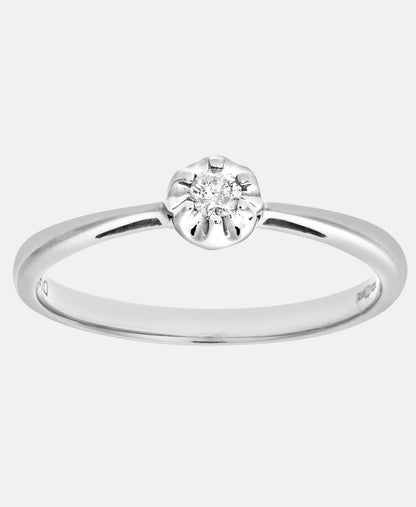DIAMANT LETERNEL Ring Silver