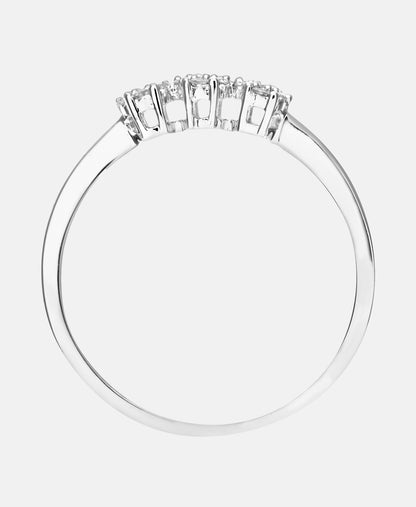 DIAMANT LETERNEL Ring Silver