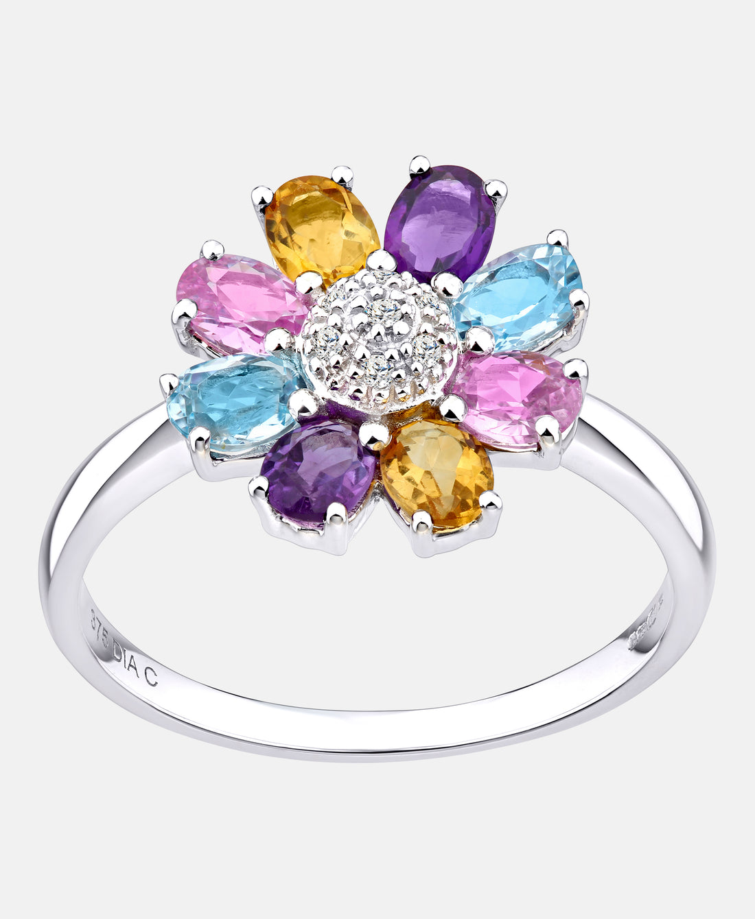 DIAMANT LETERNEL Ring Silver