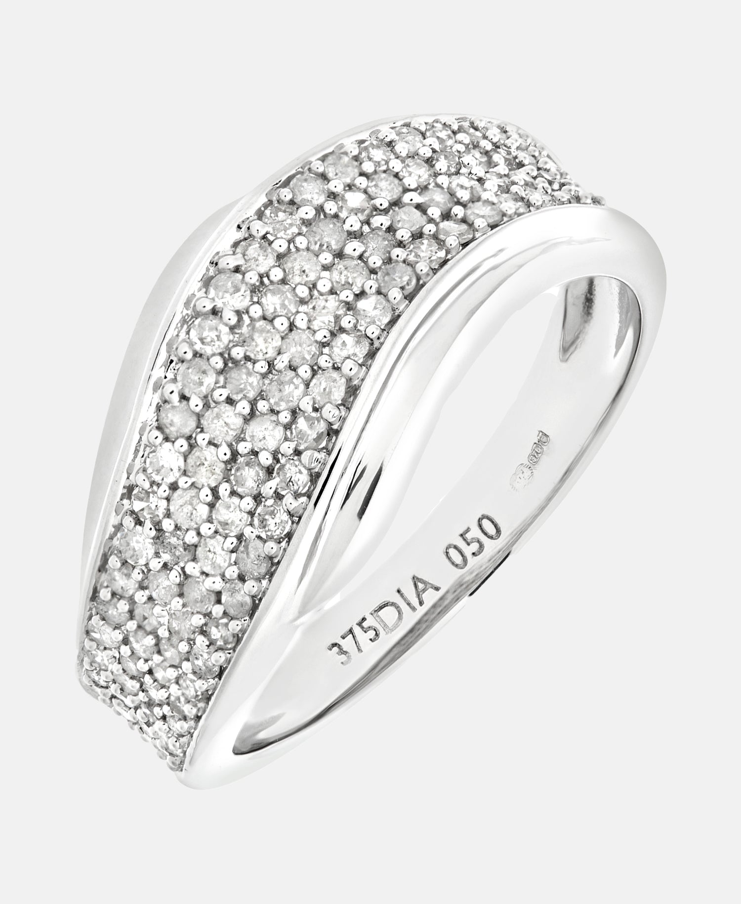 DIAMANT LETERNEL Ring Silver