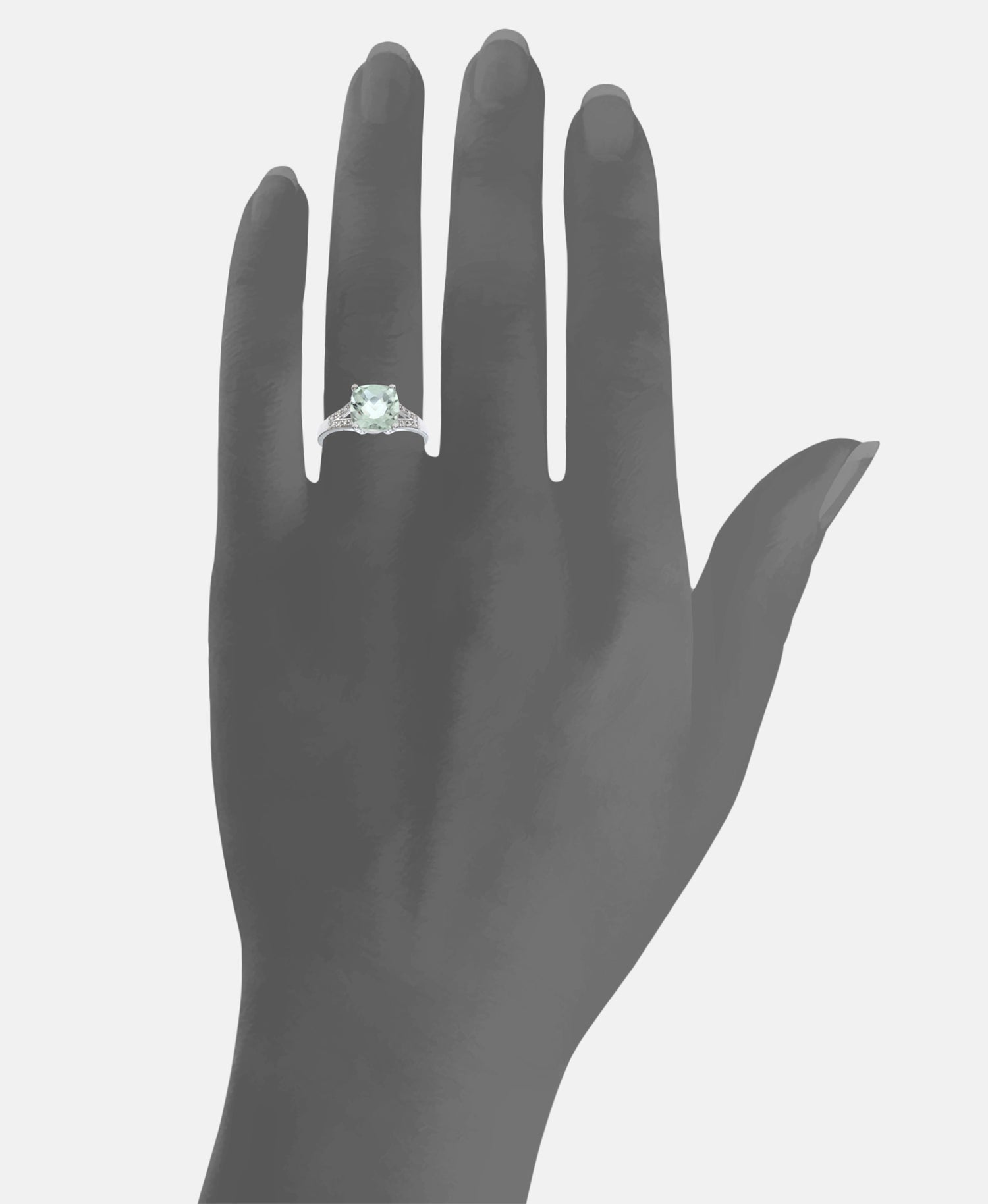 DIAMANT LETERNEL Ring Silver