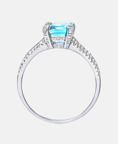 DIAMANT LETERNEL Ring Silver