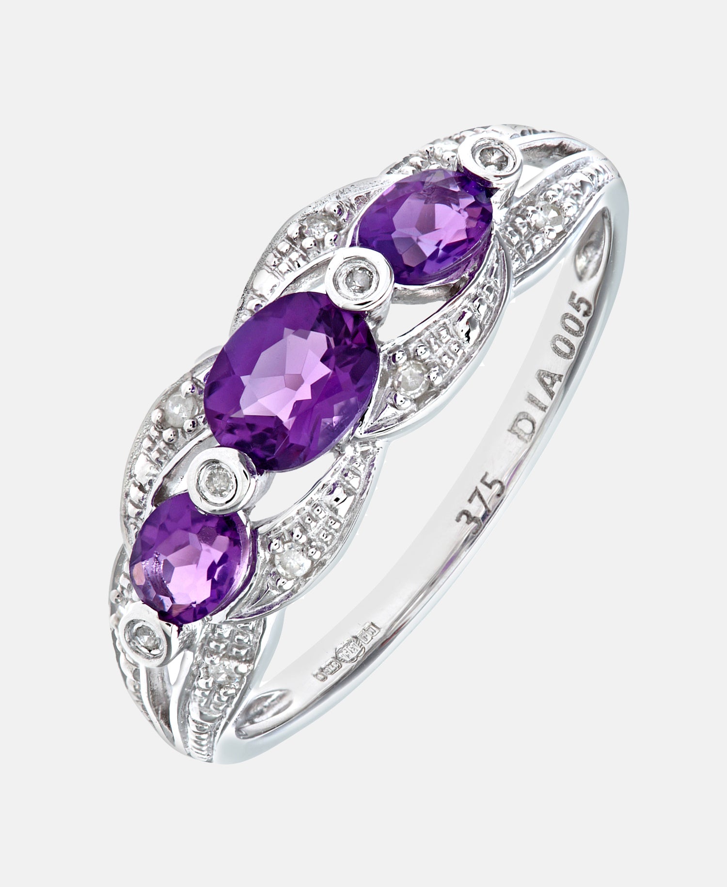 DIAMANT LETERNEL Ring Silver