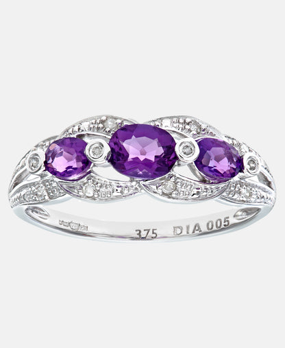DIAMANT LETERNEL Ring Silver
