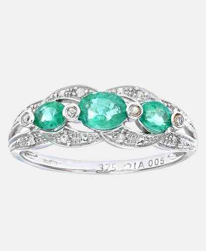DIAMANT LETERNEL Ring Silver
