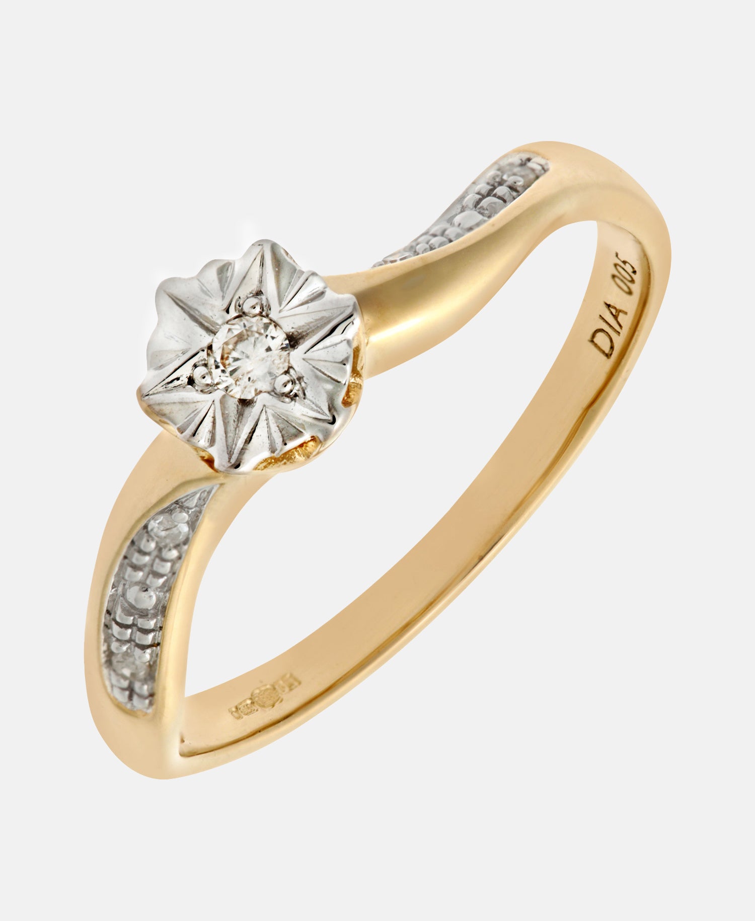 DIAMANT LETERNEL Ring Gold