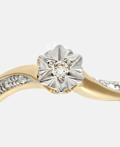 DIAMANT LETERNEL Ring Gold