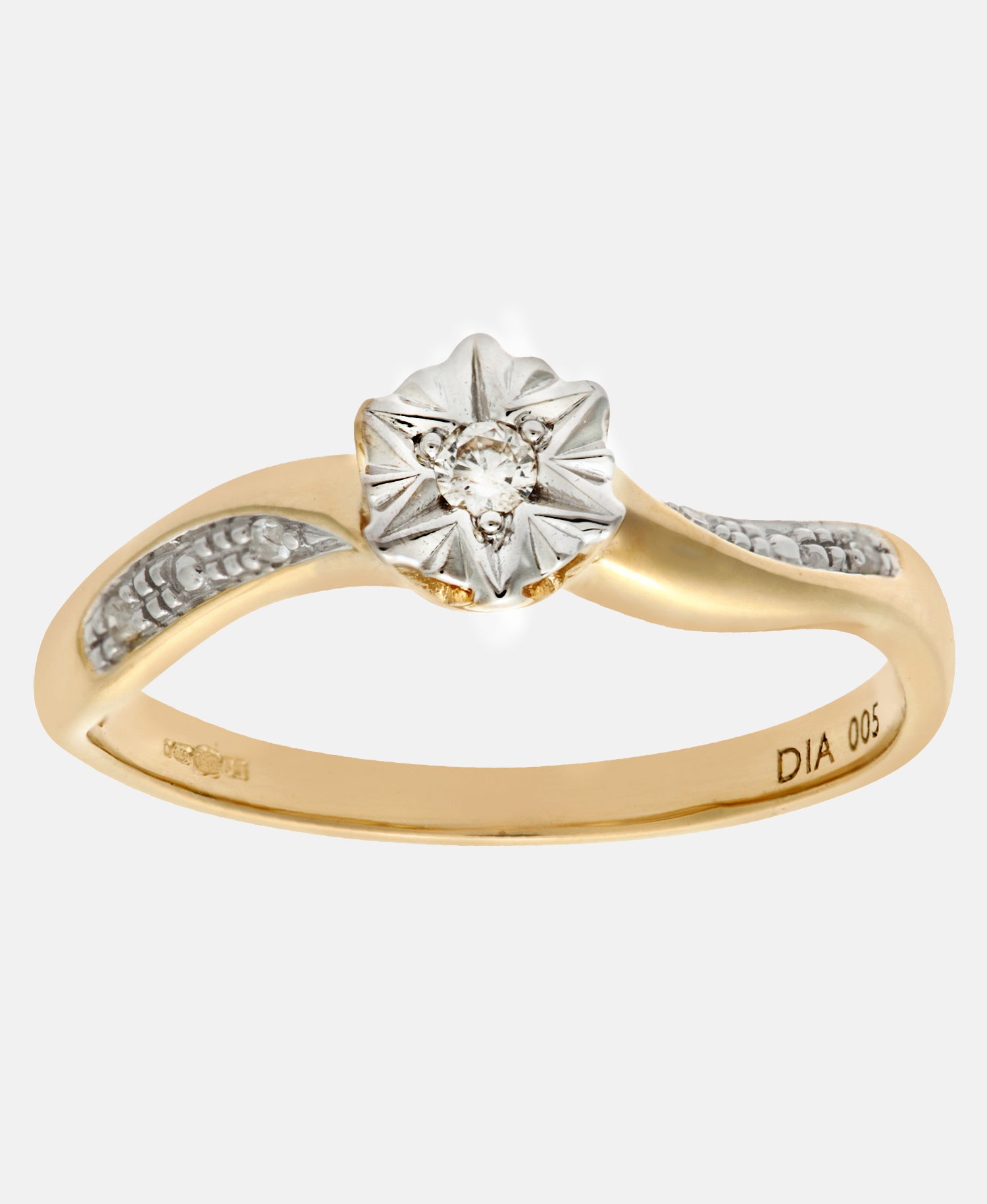 DIAMANT LETERNEL Ring Gold