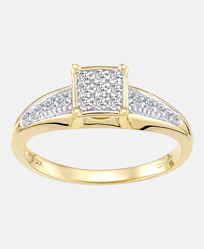 DIAMANT LETERNEL Ring Gold