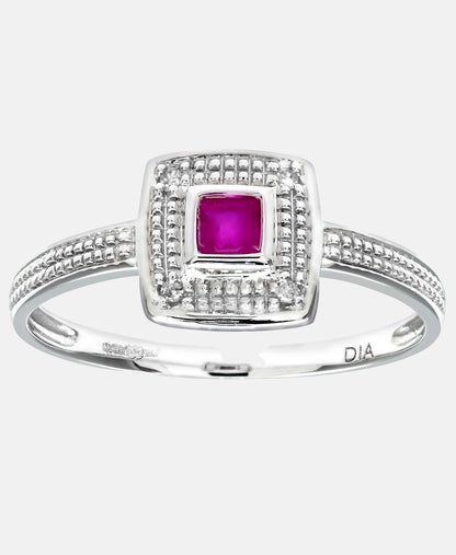 DIAMANT LETERNEL Ring Silver