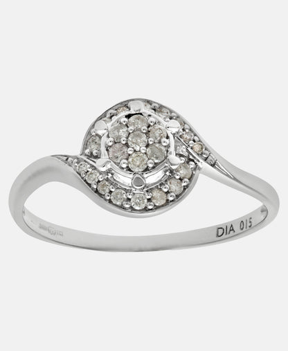 DIAMANT LETERNEL Ring Silver
