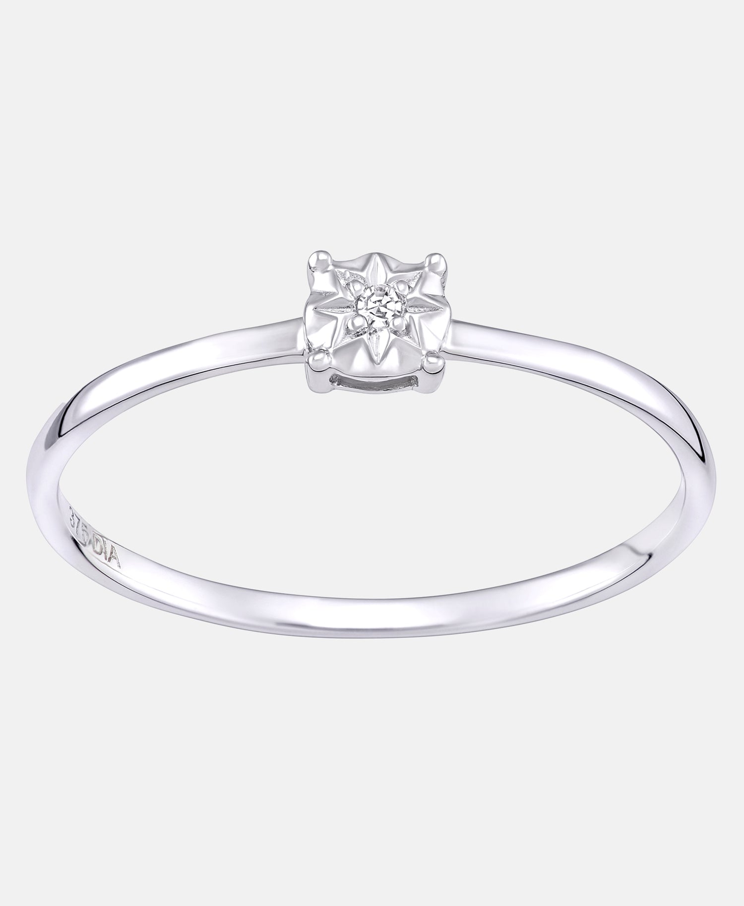 DIAMANT LETERNEL Ring Silver