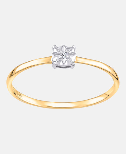 DIAMANT LETERNEL Ring Gold