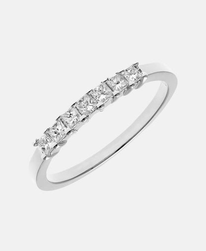 Eternity-Ring aus 750 Weißgold mit 1.3 Karat Diamant