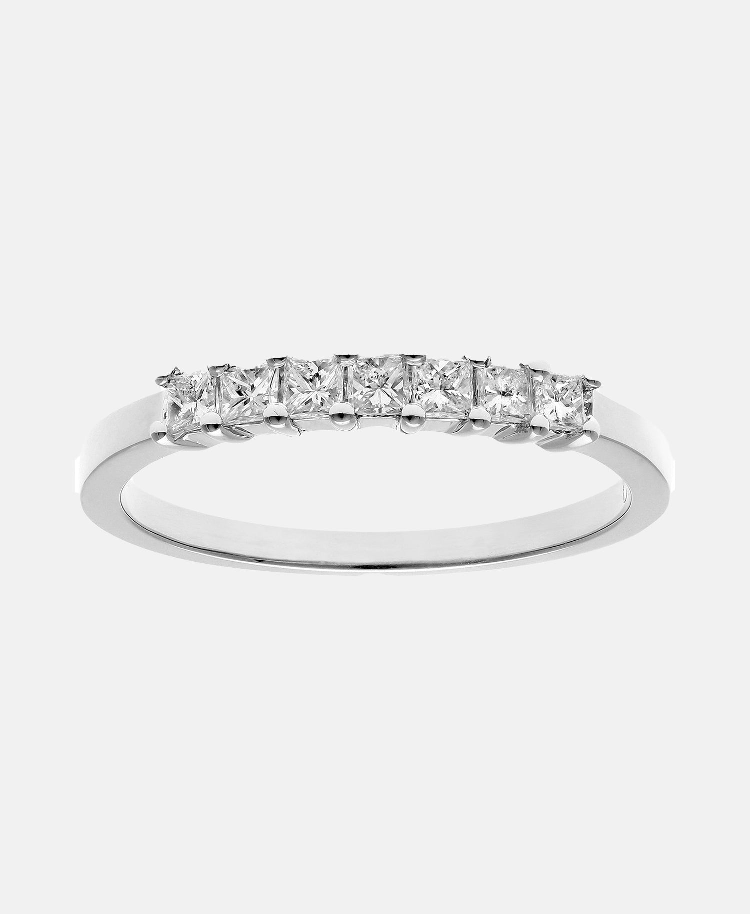 Eternity-Ring aus 750 Weißgold mit 1.3 Karat Diamant