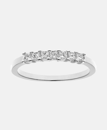 Eternity-Ring aus 750 Weißgold mit 1.3 Karat Diamant