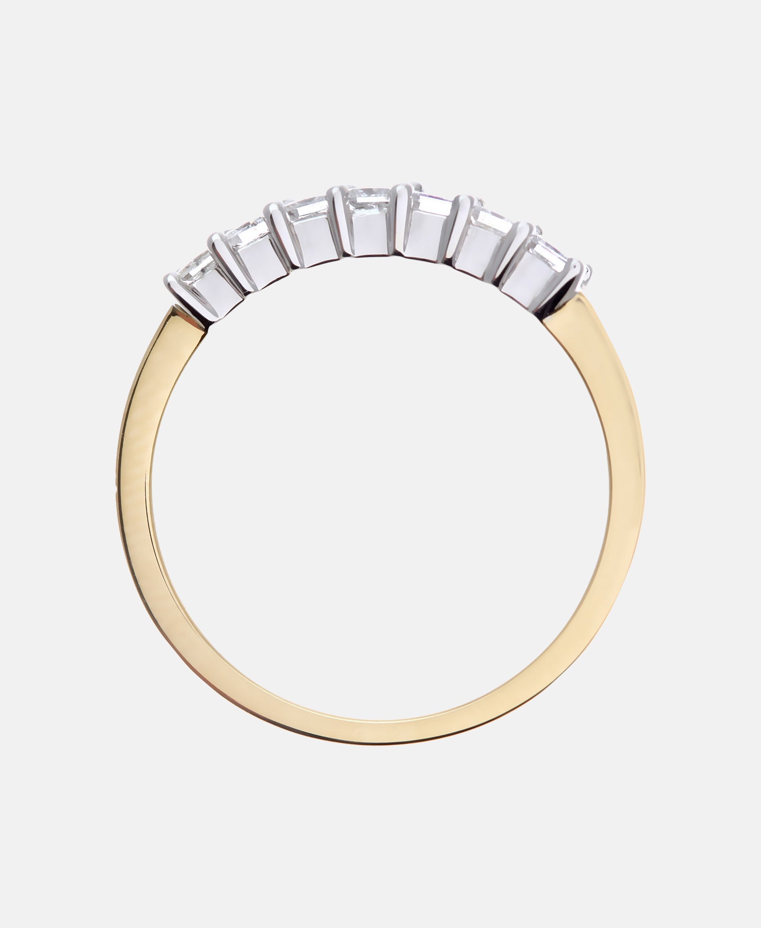 Eternity-Ring aus 750 Gelbgold mit 1.2 Karat Diamant