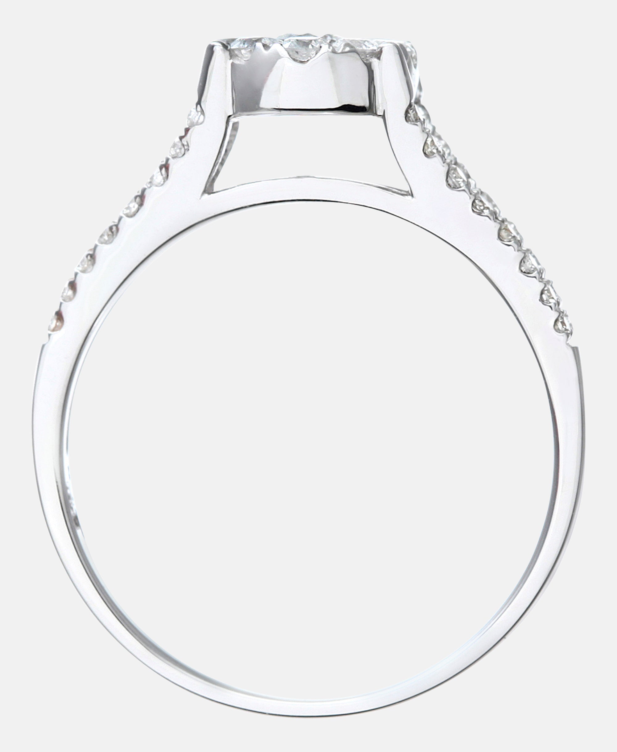 DIAMANT LETERNEL Ring Silver
