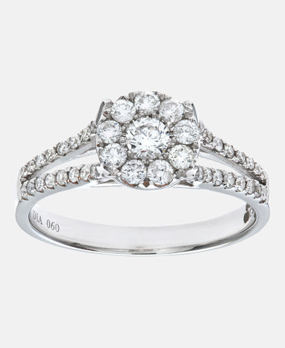 DIAMANT LETERNEL Ring Silver