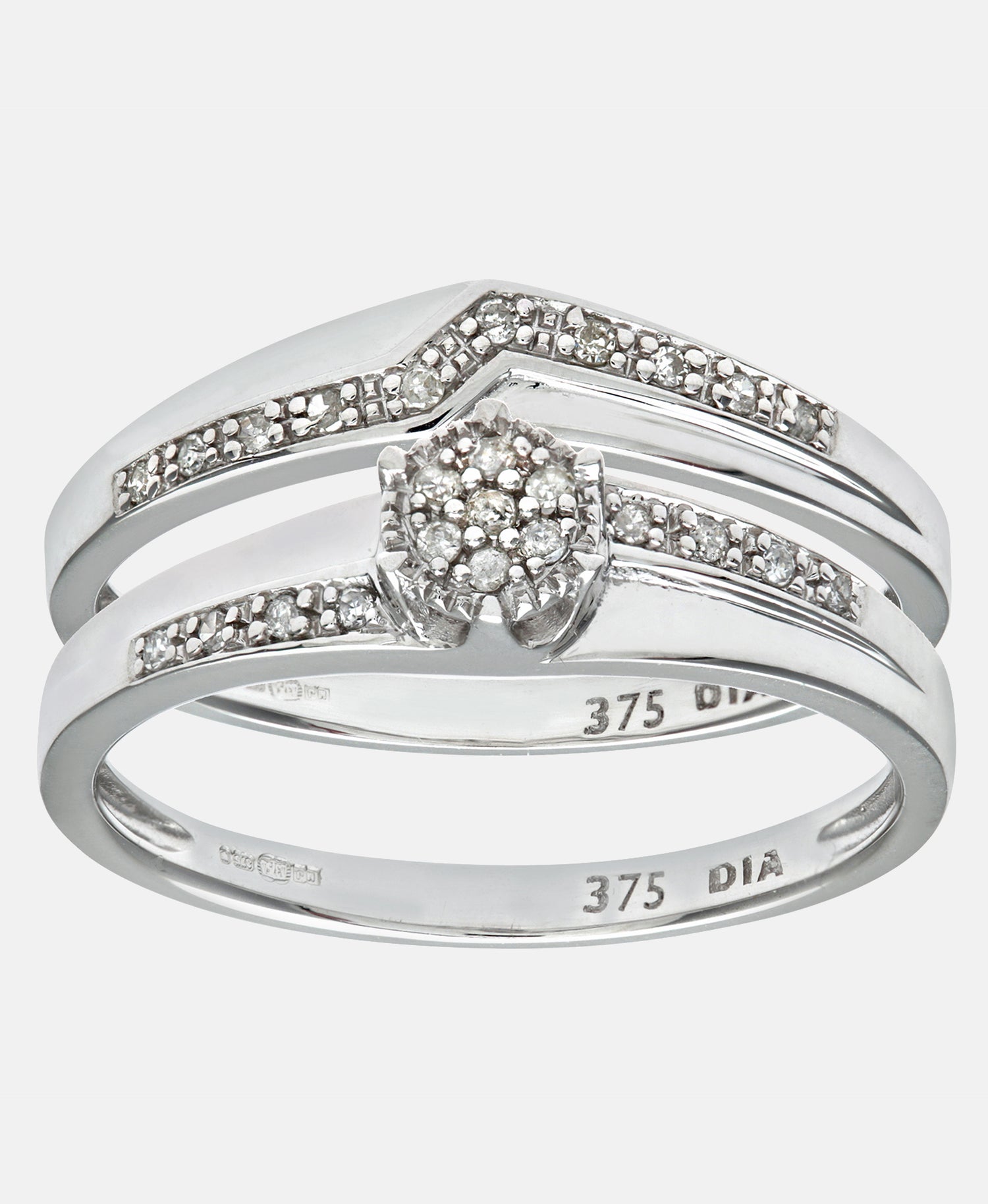 DIAMANT LETERNEL Ring Silver