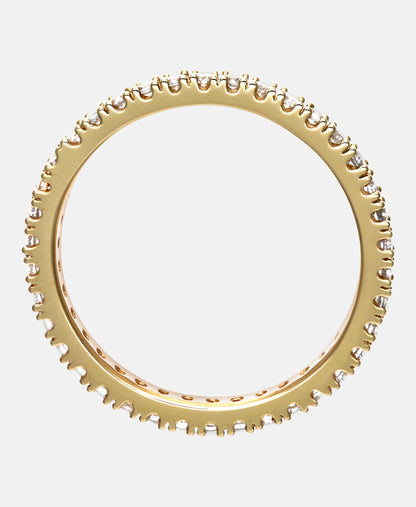 Eternity-Ring aus 375 Gelbgold mit Diamant