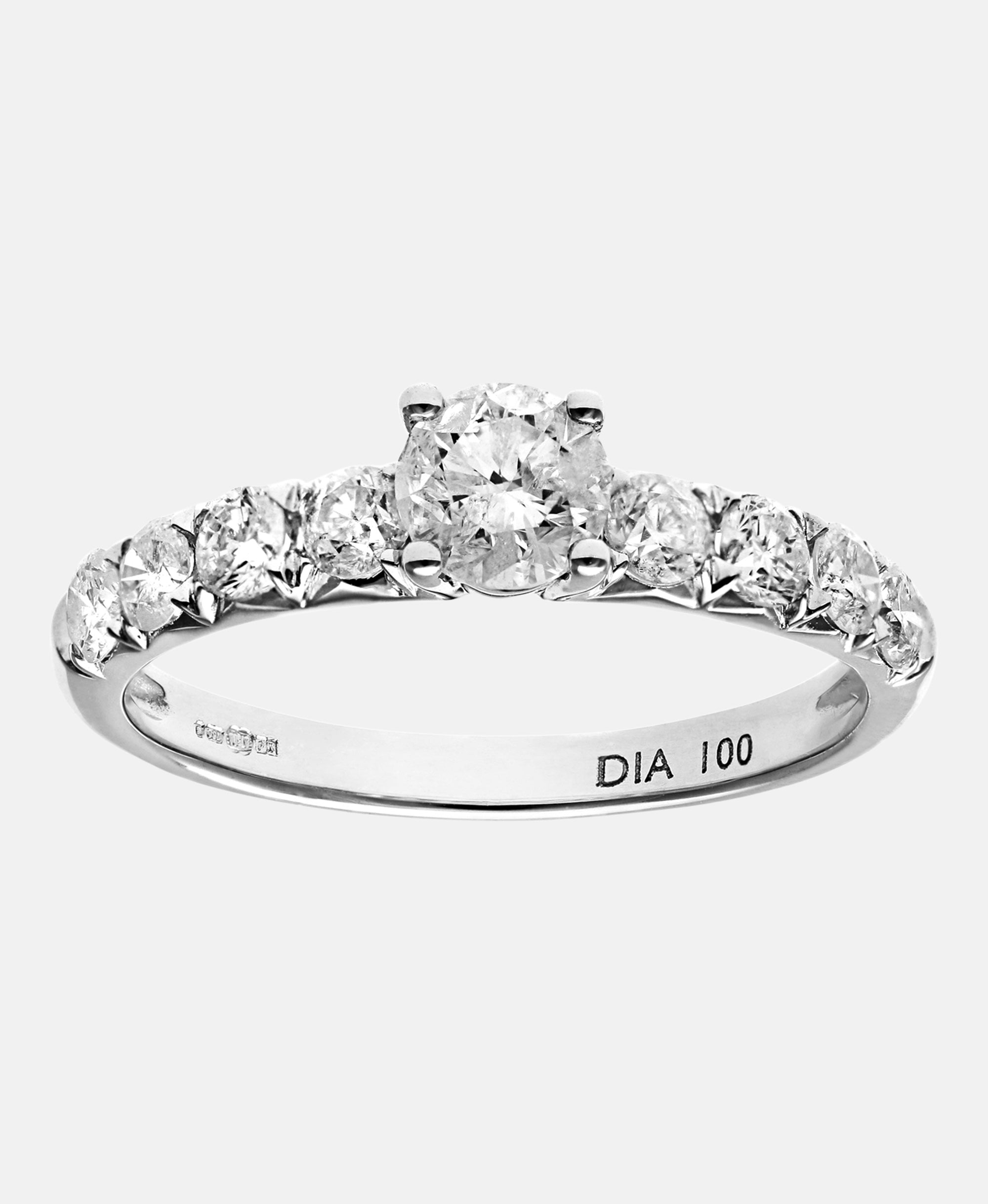 DIAMANT LETERNEL Ring Silver