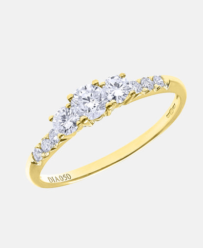 DIAMANT LETERNEL Ring Gold