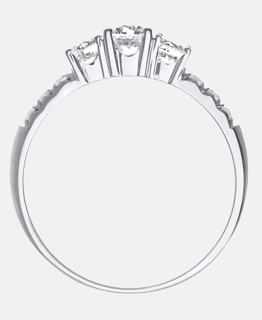 DIAMANT LETERNEL Ring Silver