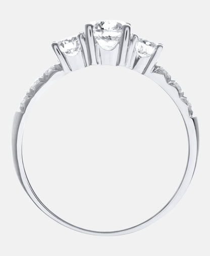 DIAMANT LETERNEL Ring Silver
