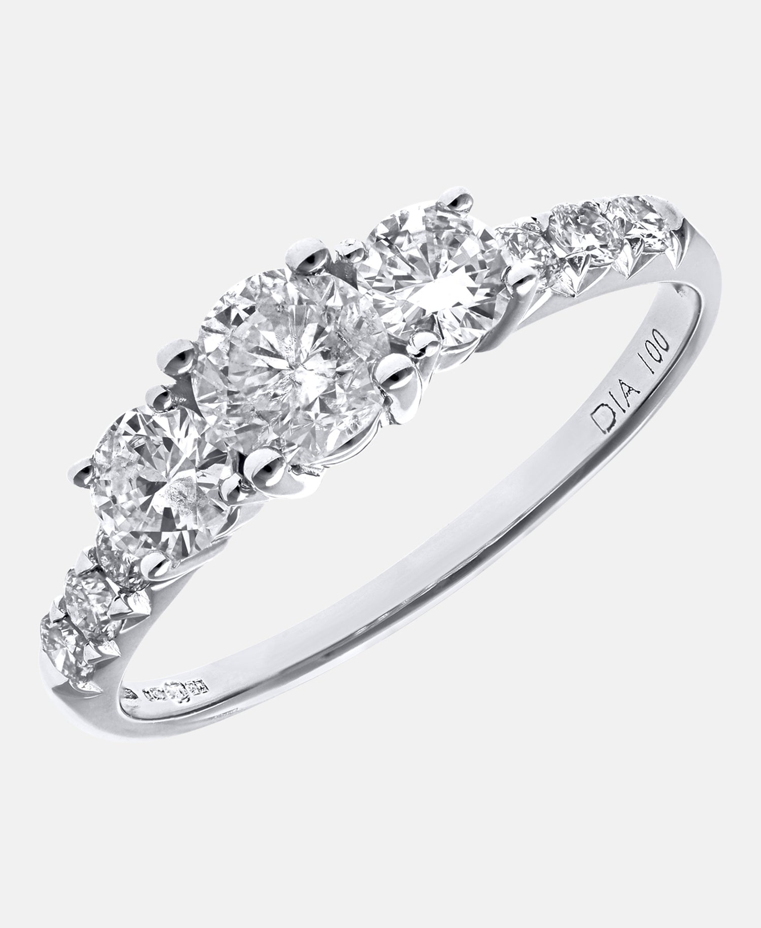 DIAMANT LETERNEL Ring Silver