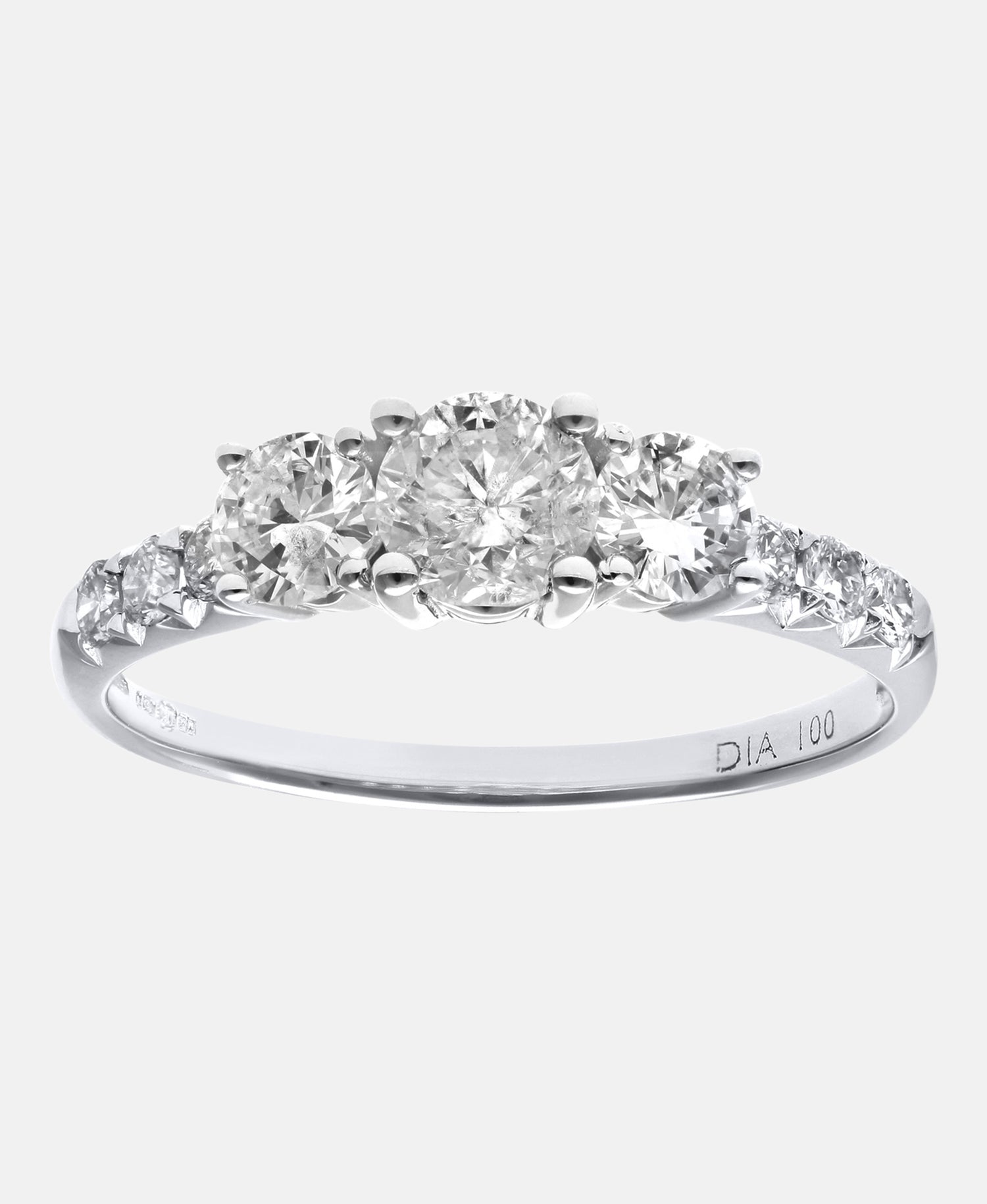 DIAMANT LETERNEL Ring Silver