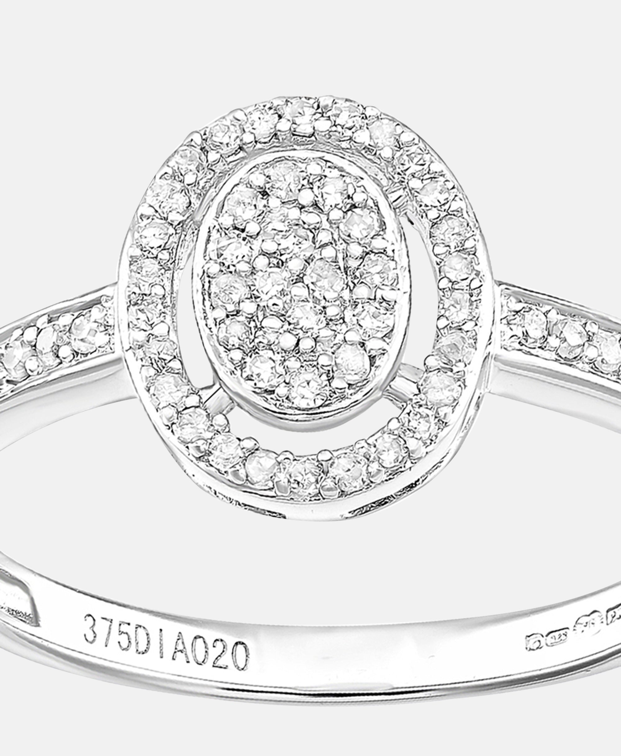 DIAMANT LETERNEL Ring Silver