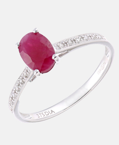 DIAMANT LETERNEL Ring Silver