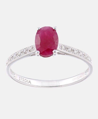 DIAMANT LETERNEL Ring Silver