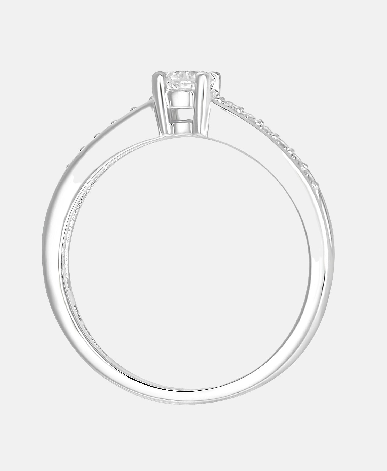 DIAMANT LETERNEL Ring Silver